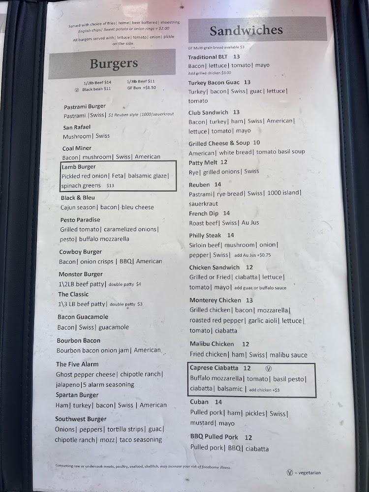 Fatty's Pizza & Grill Menu image 1